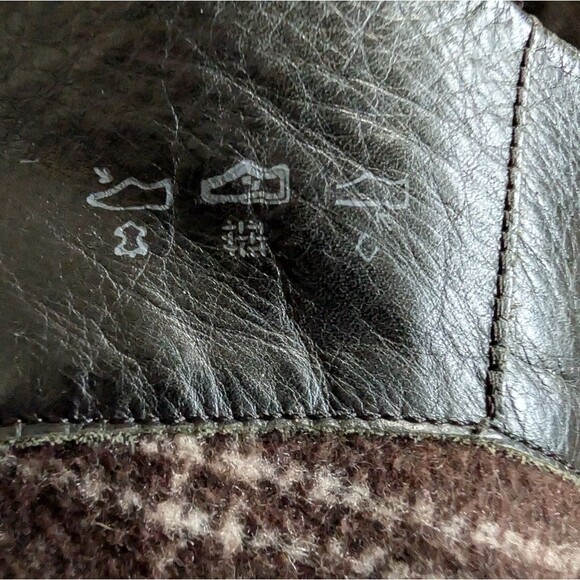 Think! Black Leather Winter Boots 37 - Picture 8 of 8